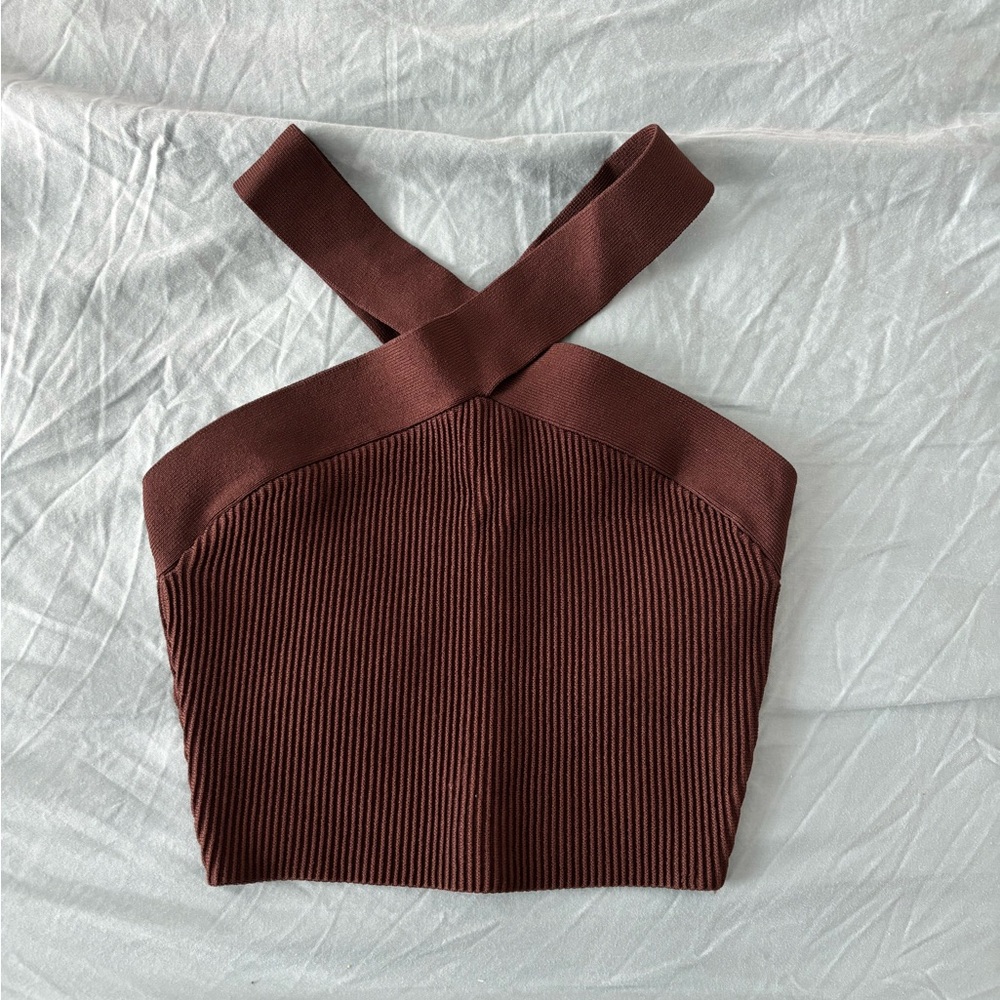 Aritzia Babaton sculpt knit top